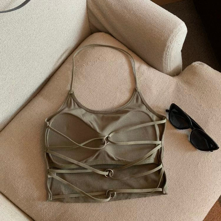 Calgary Tangled Ring Built-In Bra Top